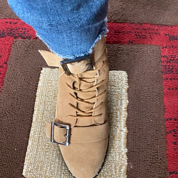 ASOS Arabelle lace-up buckle suede boots Size 5.5 - Picture 11 of 17